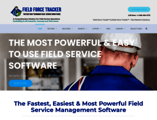 fieldforcetracker.com screenshot