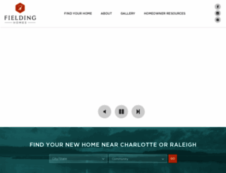 fieldinghomes.com screenshot