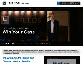 fieldslaw.com screenshot