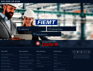 fiemt.com.br screenshot