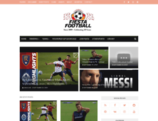 fiestafootball.org screenshot