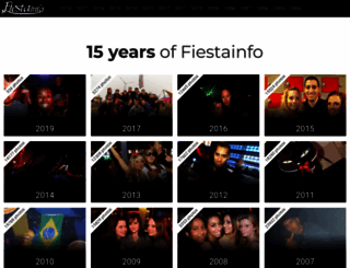fiestainfo.com screenshot
