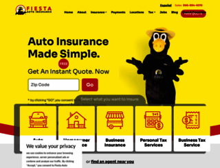 fiestainsurance.com screenshot