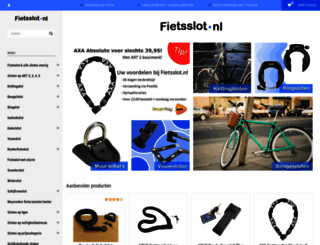 fietsslot.nl screenshot