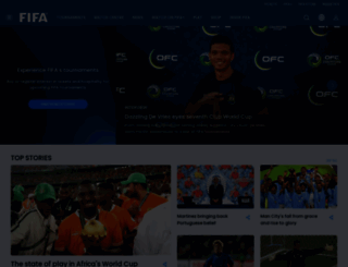 fifa.com screenshot