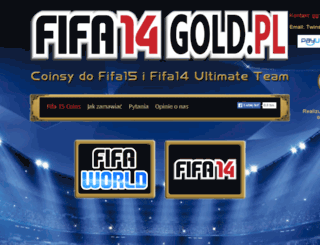 fifa14gold.pl screenshot