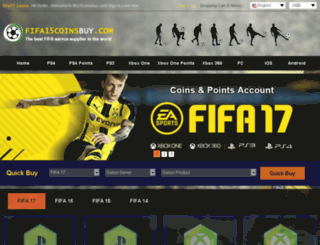 fifa15coinsbuy.com screenshot