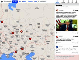 fifa2018.liveuamap.com screenshot