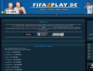 fifa2play.de screenshot