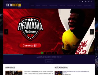 fifamanianews.com.br screenshot