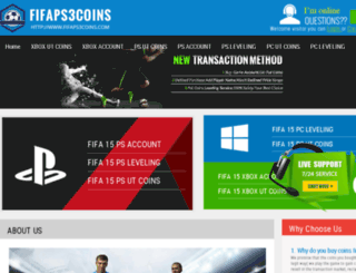 fifaps3coins.com screenshot