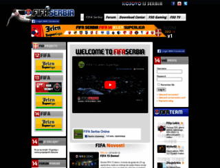 fifaserbia.com screenshot
