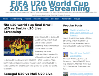 fifau20worldcup2015livestream.org screenshot