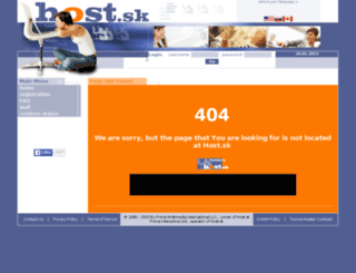 fifik.host.sk screenshot