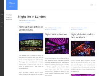 fifteen-degrees.com screenshot