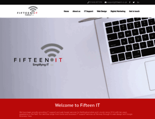 fifteenit.co.uk screenshot