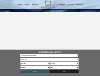 fifthfloorrealestate.com screenshot