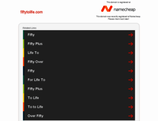 fiftytolife.com screenshot