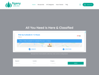 figany.co.za screenshot