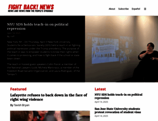 fightbacknews.org screenshot