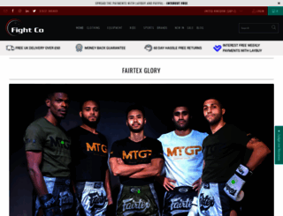 fightco.co.uk screenshot