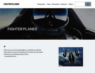 fighter-planes.com screenshot