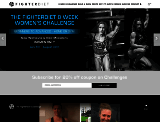 fighterdiet.com screenshot