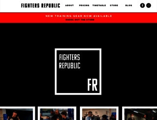 fightersrepublic.com screenshot