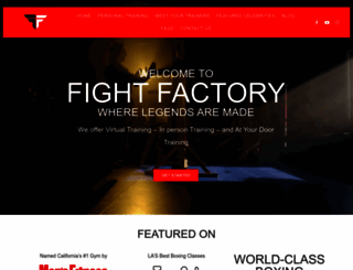 fightfactory.com screenshot