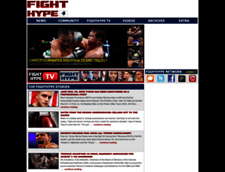 fighthype.com screenshot