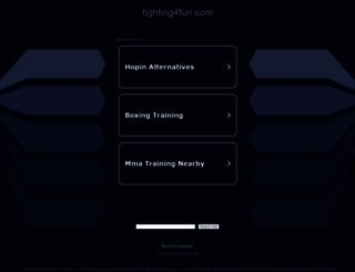 fighting4fun.com screenshot