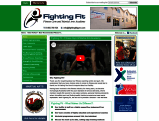 fightingfitgym.com screenshot