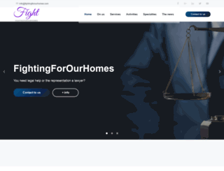 fightingforourhomes.com screenshot