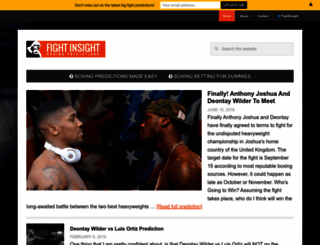 fightinsight.com screenshot