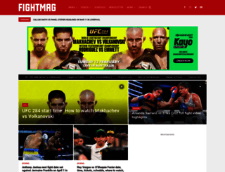 fightmag.co.za screenshot