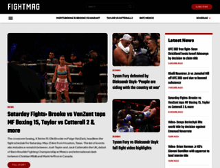 fightmag.com.au screenshot