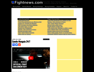 fightnews.com screenshot