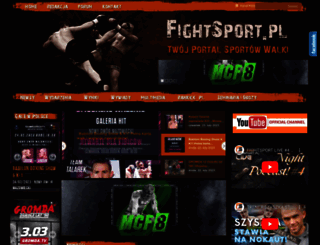 fightsport.pl screenshot