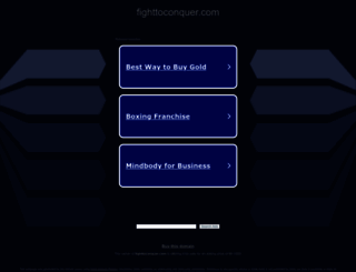 fighttoconquer.com screenshot