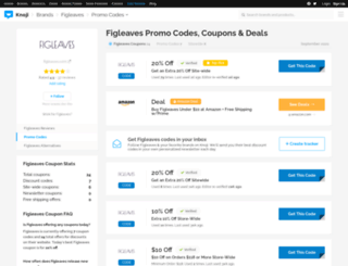 figleaves.bluepromocode.com screenshot