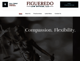 figueredolaw.com screenshot