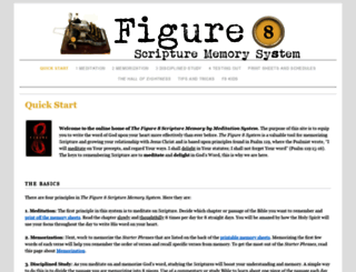 figure8scripturememory.com screenshot