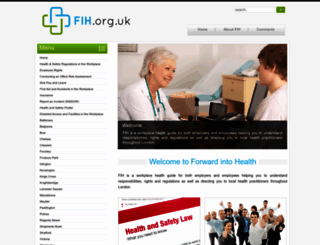 fih.org.uk screenshot