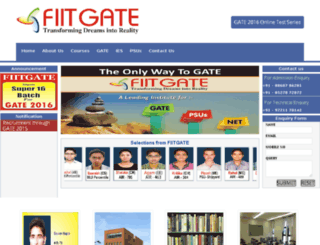 fiitgate.com screenshot