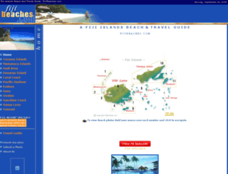 fijibeaches.com screenshot
