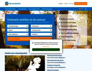fijnopvakantie.nl screenshot
