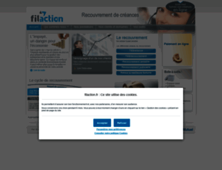 filaction.fr screenshot