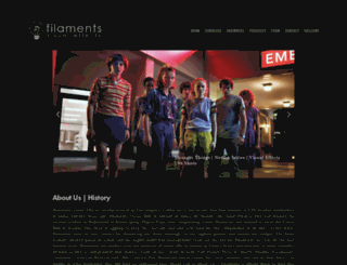 filaments.com screenshot