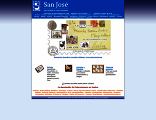 filatelia-numismatica.com screenshot
