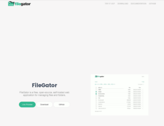 file-gator.com screenshot